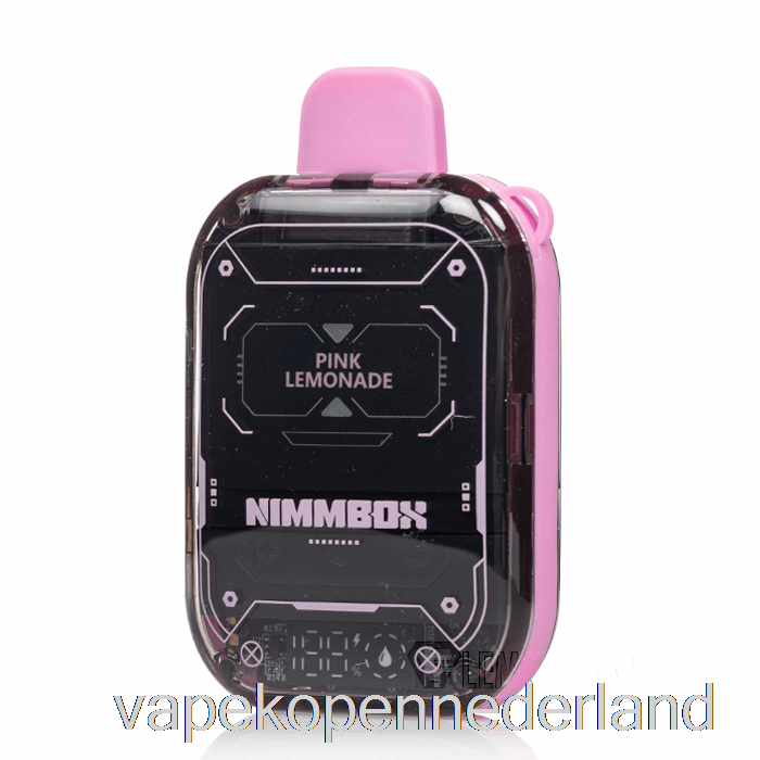 Vape Nederland Vapengin Nimmbox 10000 Wegwerp Roze Limonade